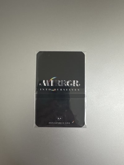 MIRROR INTO OURSELVE 入場卡 NICO