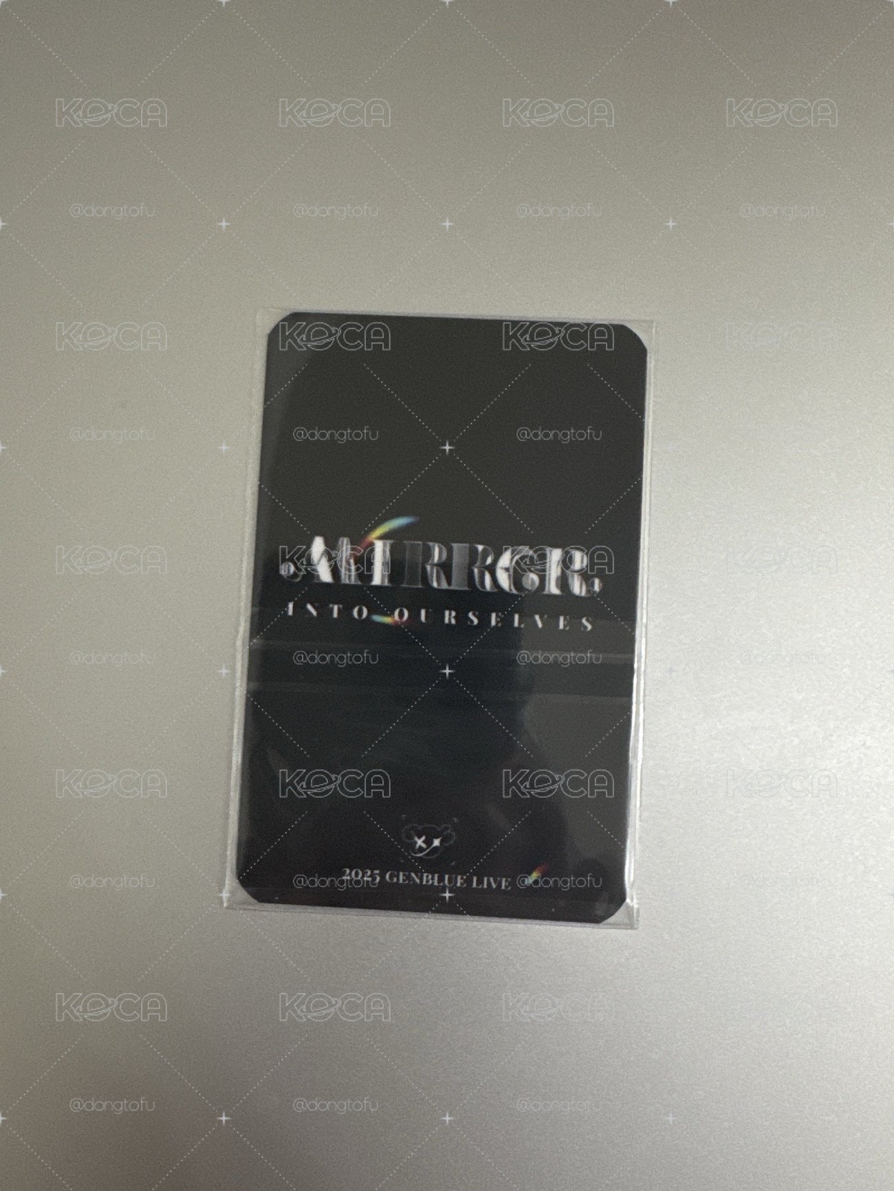 MIRROR INTO OURSELVE 入場卡 AYEON