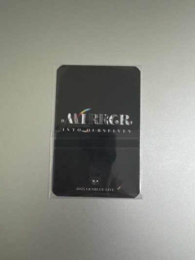 MIRROR INTO OURSELVE 入場卡 YUAN 媛媛