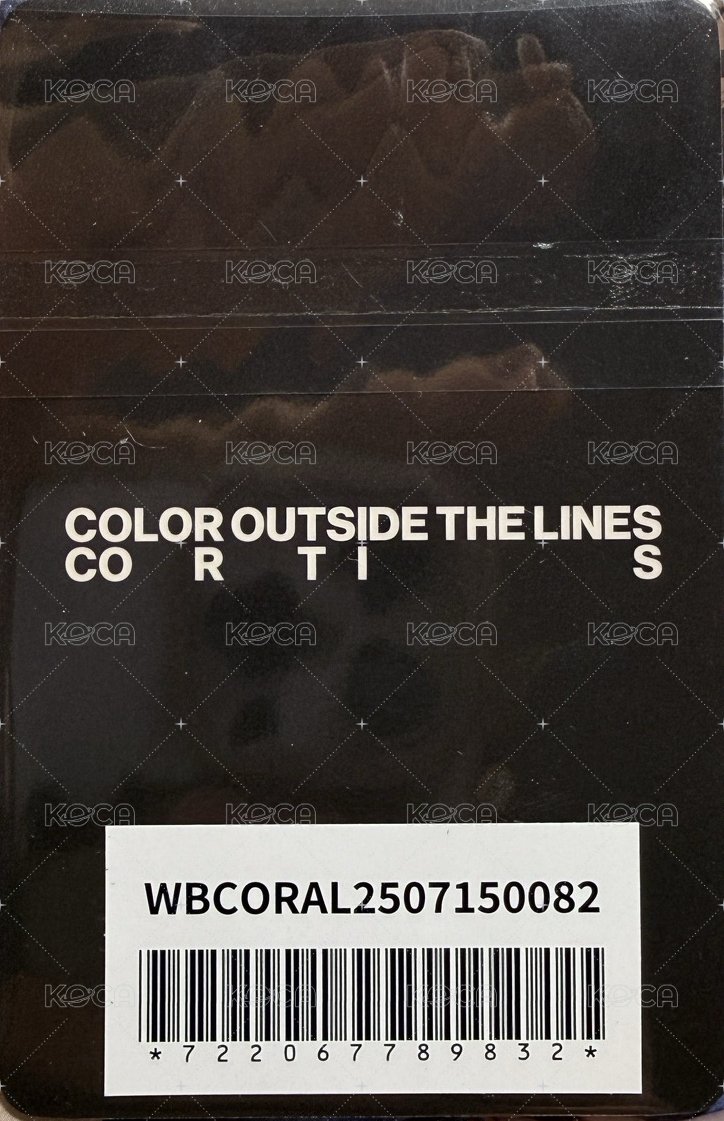 迷一 日咖 幸運卡  背面