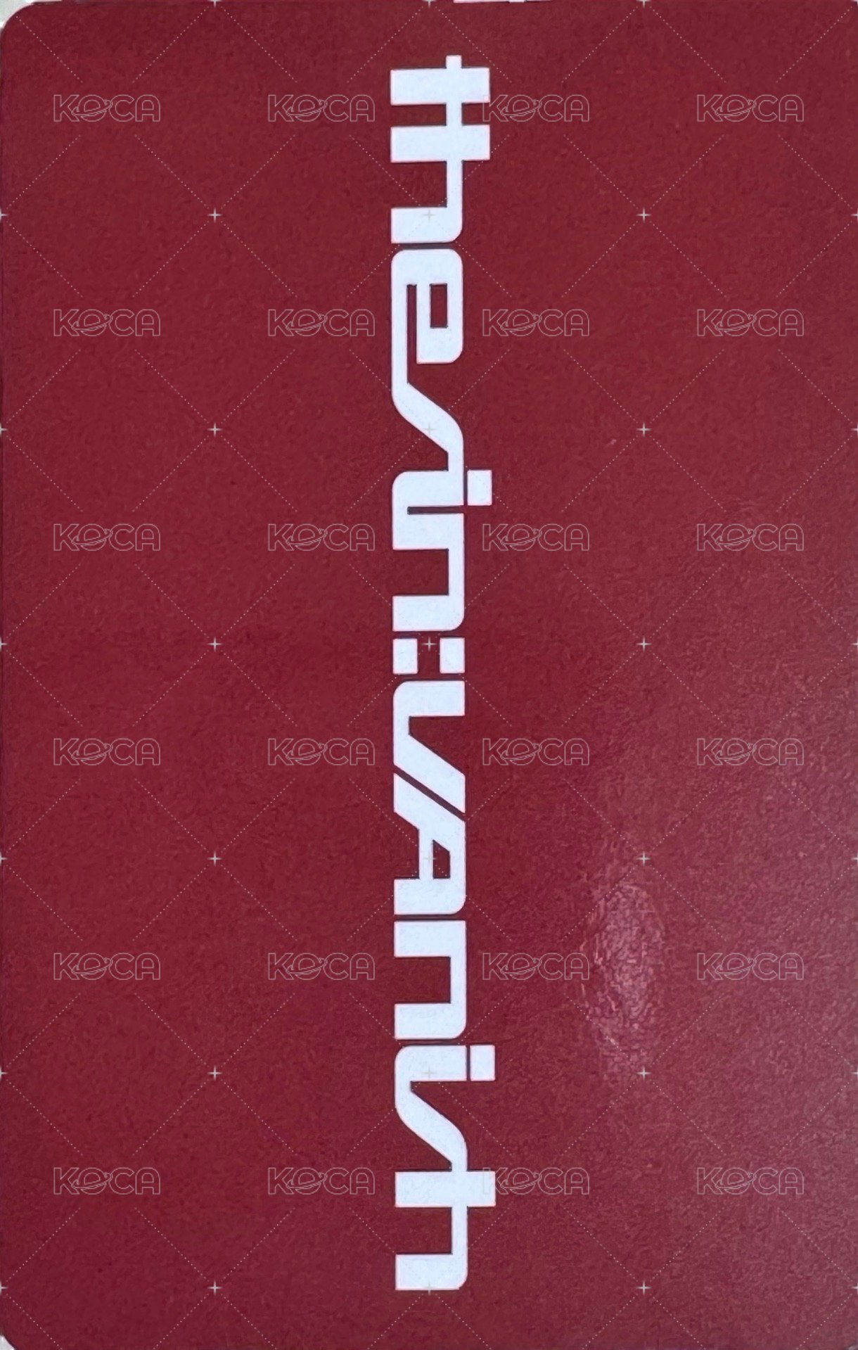 迷七 娃專 專輯卡  背面