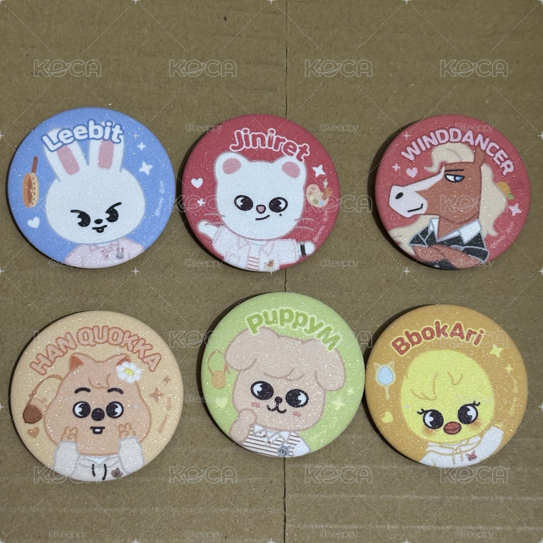 SECRET GLITTER CAN BADGE - ZOOTOPIA2 | SKZOO