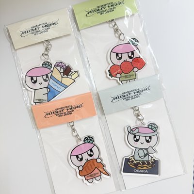 日巡 RIGHT HERE 蹦蹦 東京 大阪 愛知 福岡 鑰匙圈