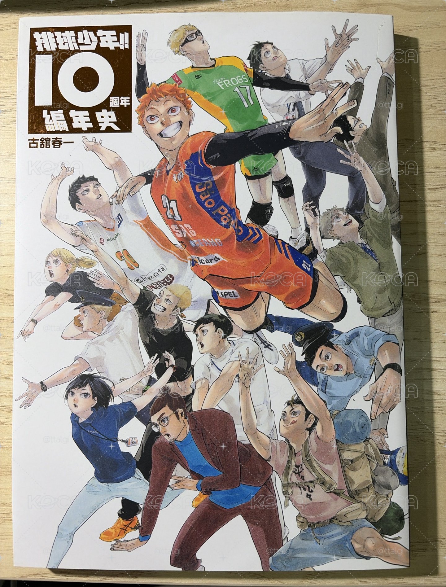 排球少年十週年紀念 書籍 