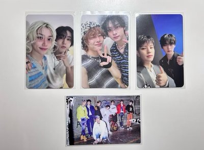 StrayKids 雙人卡 團卡 方燦 李旻浩 徐彰彬 黃鉉辰 韓知城 李龍馥 金昇玟 梁精寅