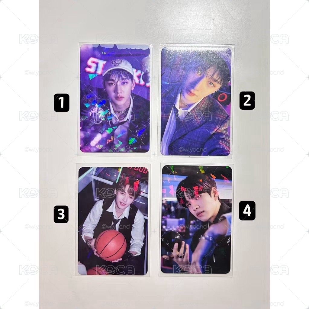 StrayKids 雙人卡 團卡 方燦 李旻浩 徐彰彬 黃鉉辰 韓知城 李龍馥 金昇玟 梁精寅
