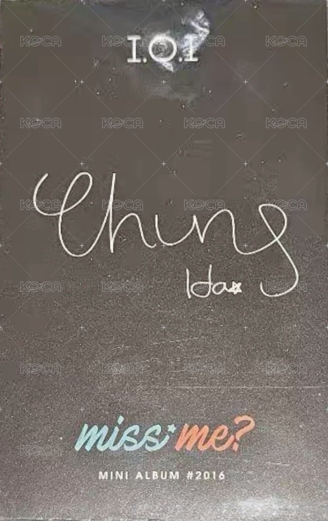 I.O.I 迷2 專輯卡  背面