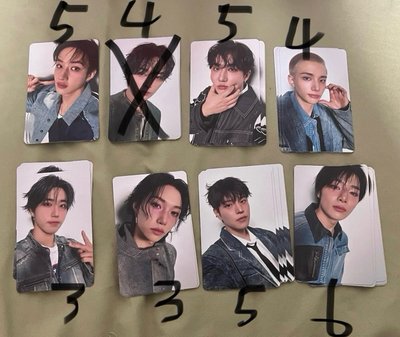 skz日專卡 hollow giant