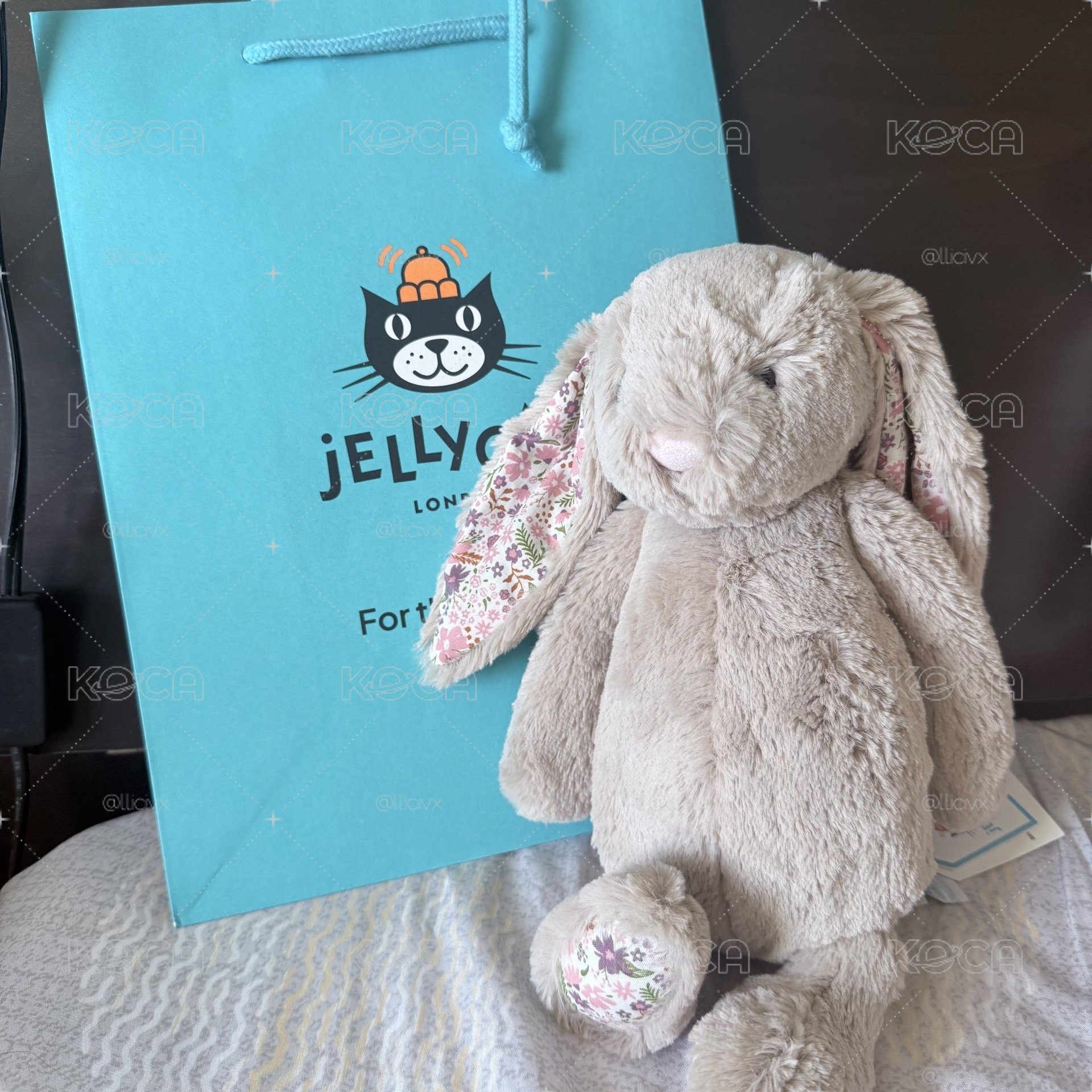 Jellycat 碎花兔兔 31cm💗