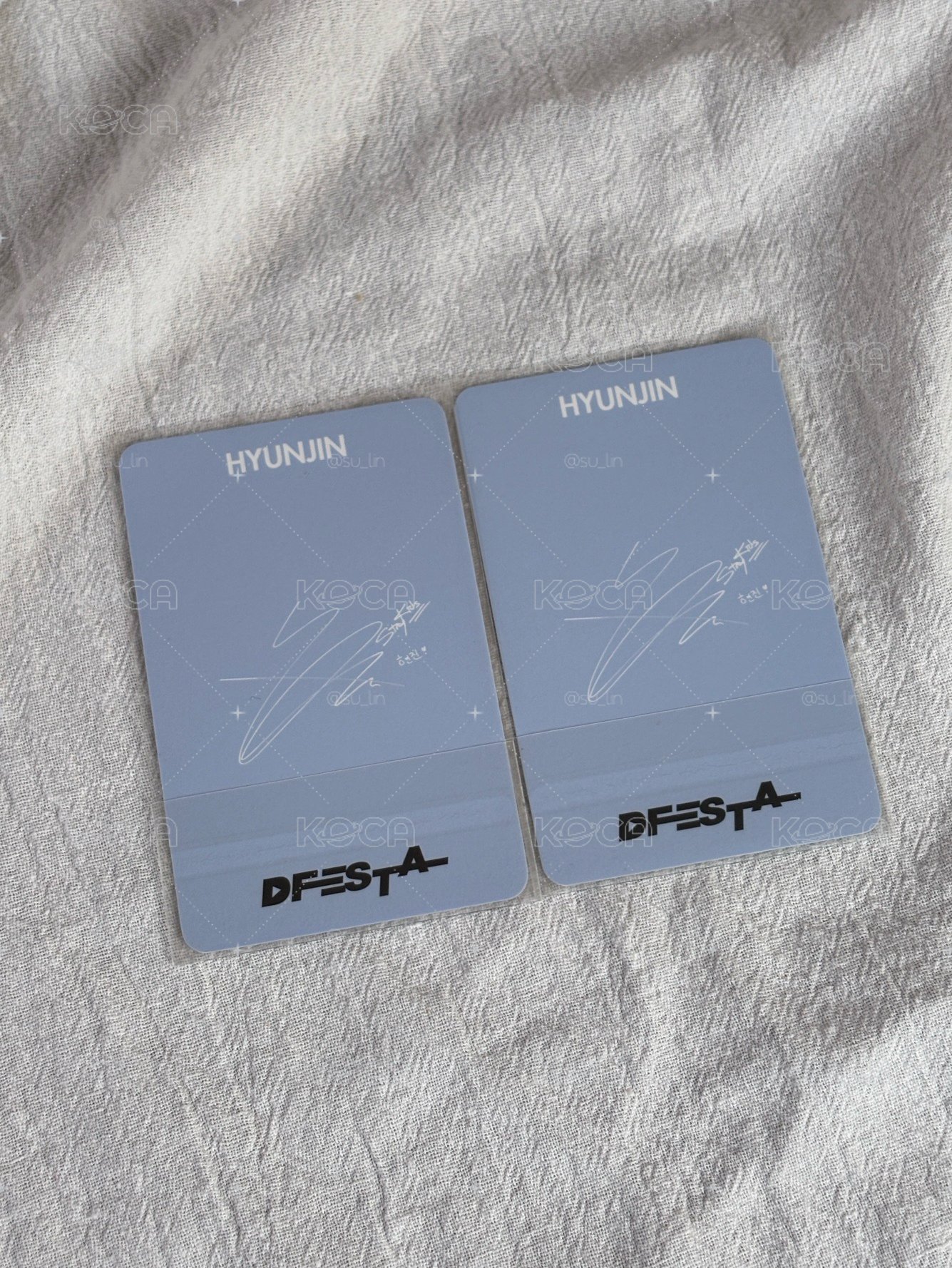  ［Stray Kids] 辰 DICON D'FESTA D社 特典卡
