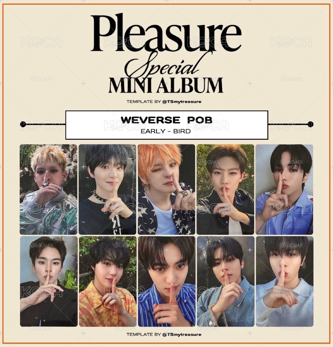 PLEASURE WEVERSE 早鳥特典