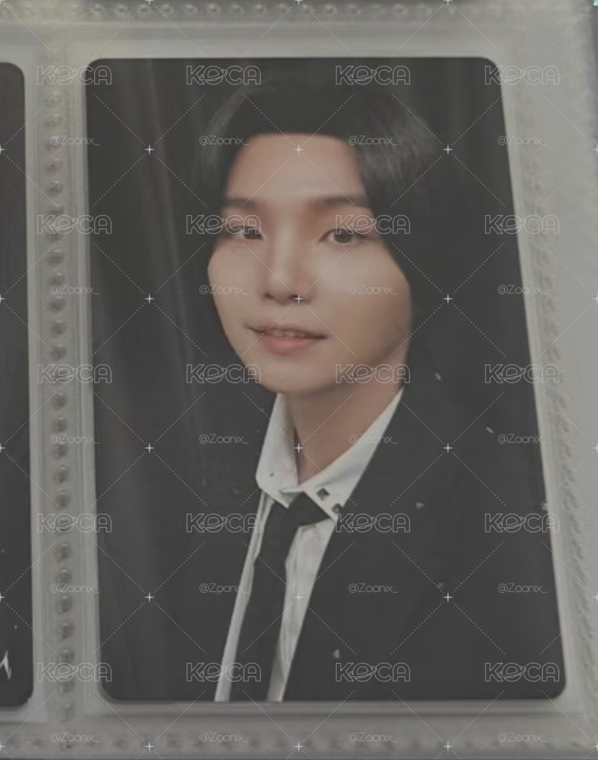 閔玧其DVD小卡｜SUGA