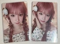 idle 雨琦 Fenty Beauty代言卡 兩張不拆