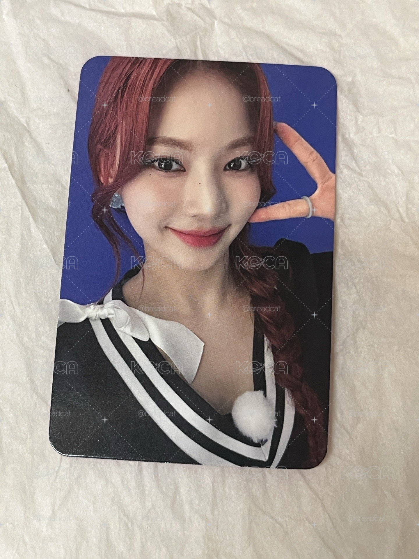 STAYC ISA Teenfresh 泡泡 mok 海軍莎