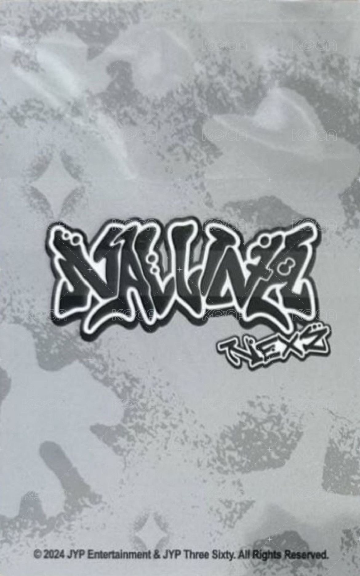 Nallina 周邊 立牌 周邊卡  背面