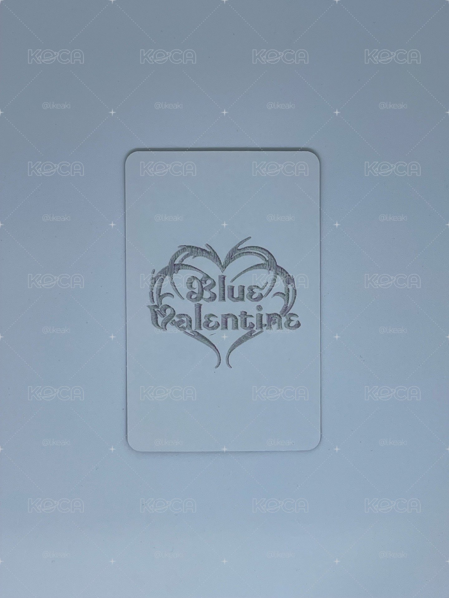正規一 專輯卡 普版 Valentine ver. 裴圭雙人