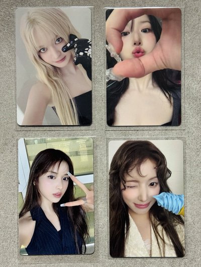 NMIXX BLUE VALENTINE 電子專 專卡