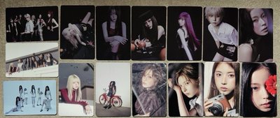 NMIXX BLUE VALENTINE 電子專 專卡