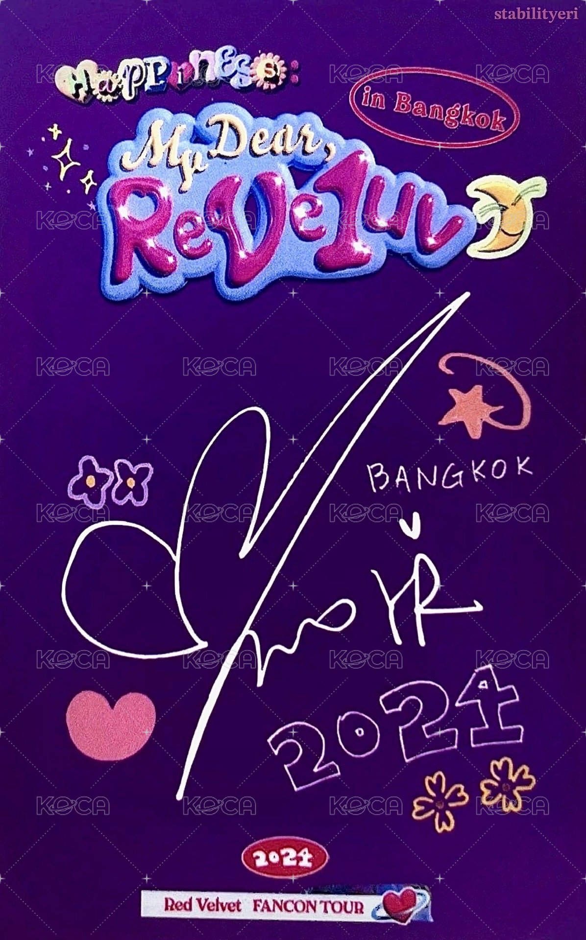 2024 FC 曼谷 入場卡 / 場限卡  背面