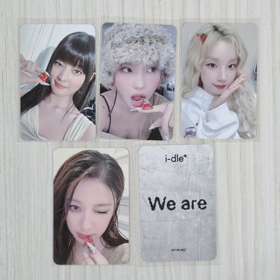 I-DLE NY預售特典