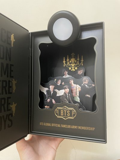 七期會員禮燈箱