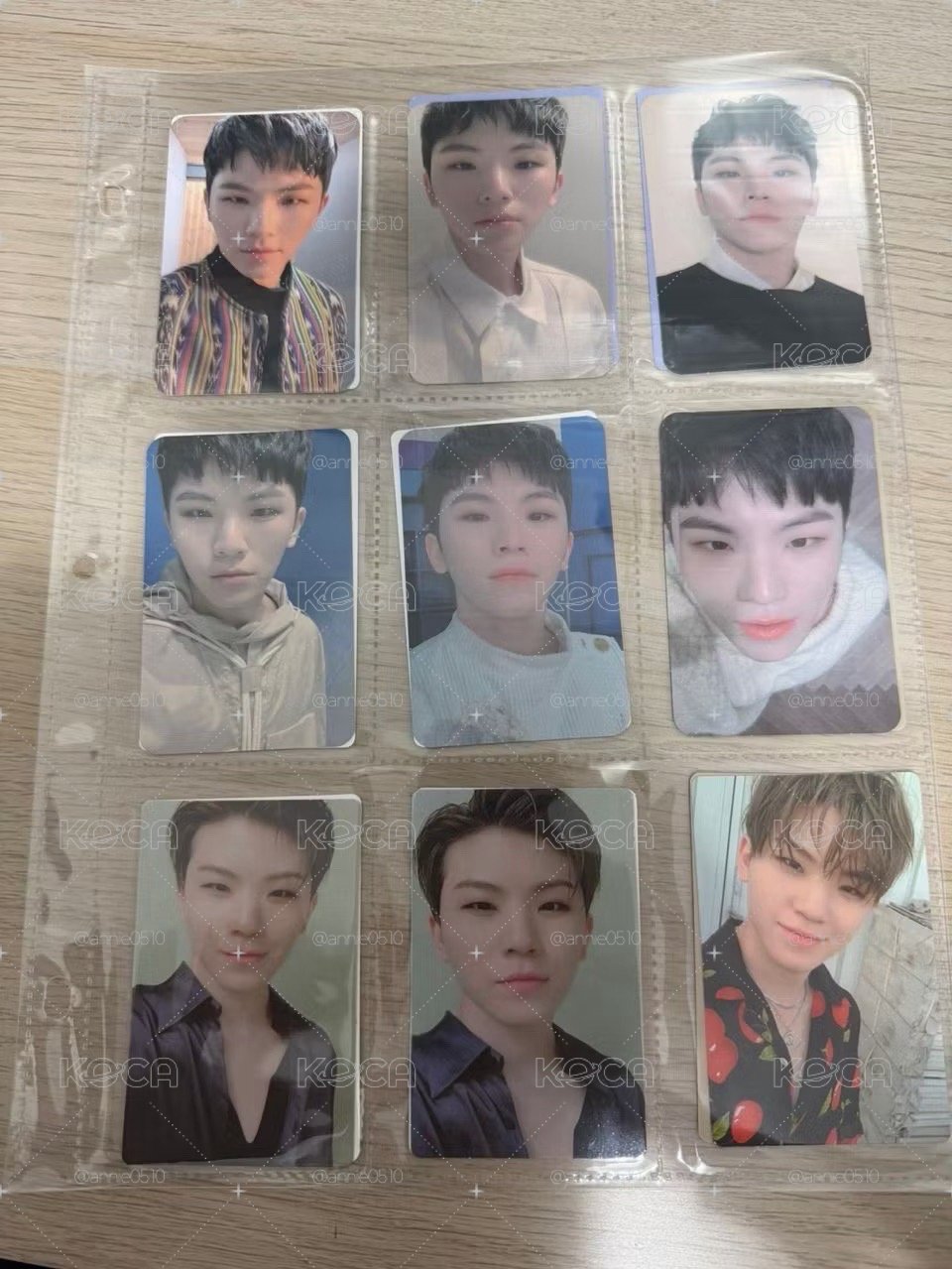 Seventeen Woozi 歷年專輯小卡