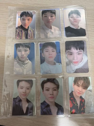 Seventeen Woozi 歷年專輯小卡