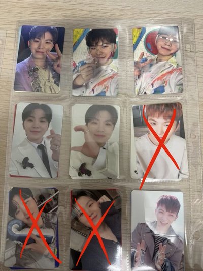 Seventeen Woozi 歷年專輯小卡