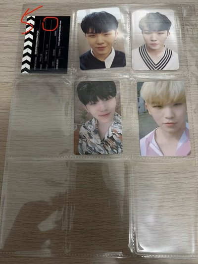 Seventeen Woozi 歷年專輯小卡