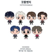 KEEP SPINNING GOTOON 別針襟章 