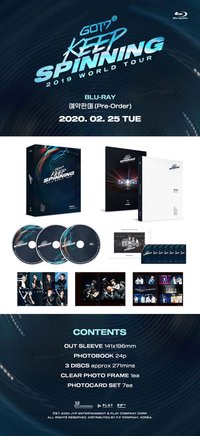 2019 WORLD TOUR 'KEEP SPINNING' IN SEOUL BLU-RAY