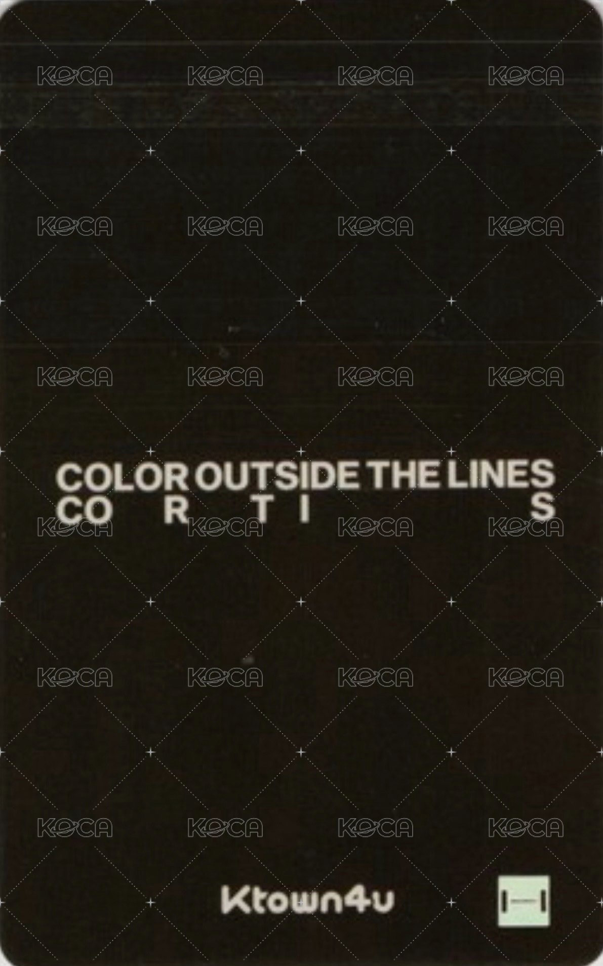 迷一 k4 特典卡 2025年末禮 背面