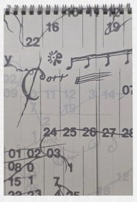 26年曆 筆記本 手帳本