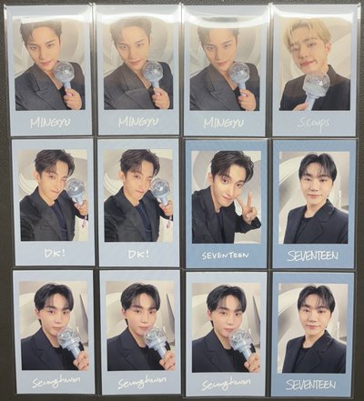 Seventeen 日巡場周 拍立得 現貨