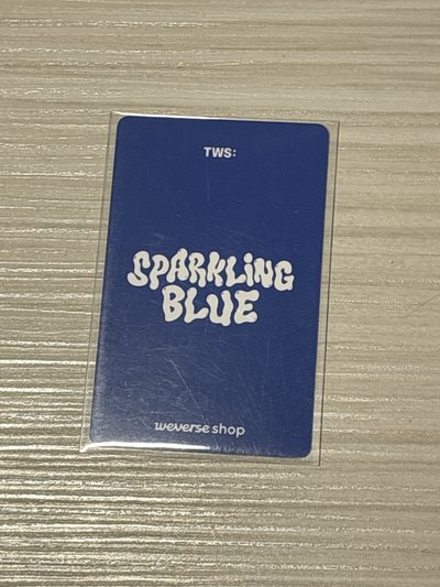 Tws 李炅潣 迷一 wvs預售