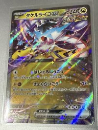 太晶慶典ex 電系 RR 猛雷鼓ex 古代寶可夢 RR 124/187