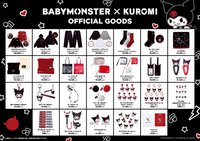 BABYMONSTER X Kuromi 酷洛米 快閃周邊