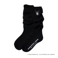 BABYMONSTER X Kuromi 酷洛米 襪子 泡泡襪 刺繡圖