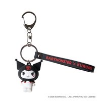 BABYMONSTER X Kuromi 酷洛米 吊飾 PVC吊飾 橡膠吊飾 鑰匙圈