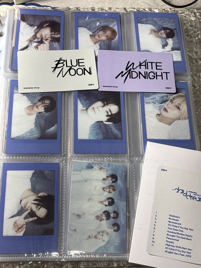 正二後續 專輯卡 電子專固卡+團體+特典貼紙