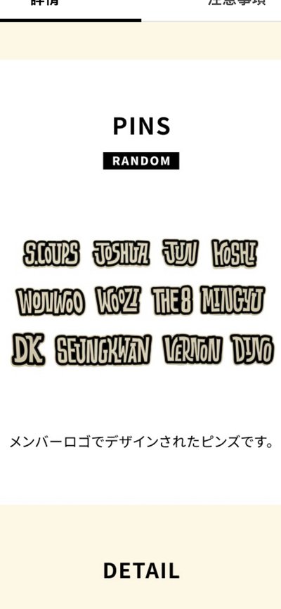 SEVENTEEN 2025日本FM Holiday pin章