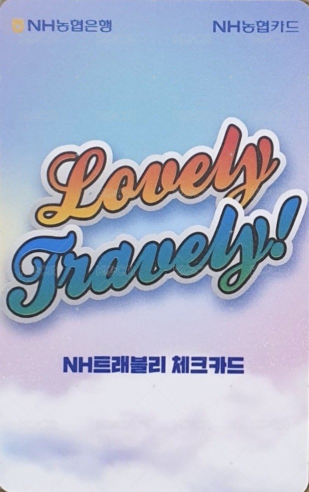 農協銀行 代言卡  背面