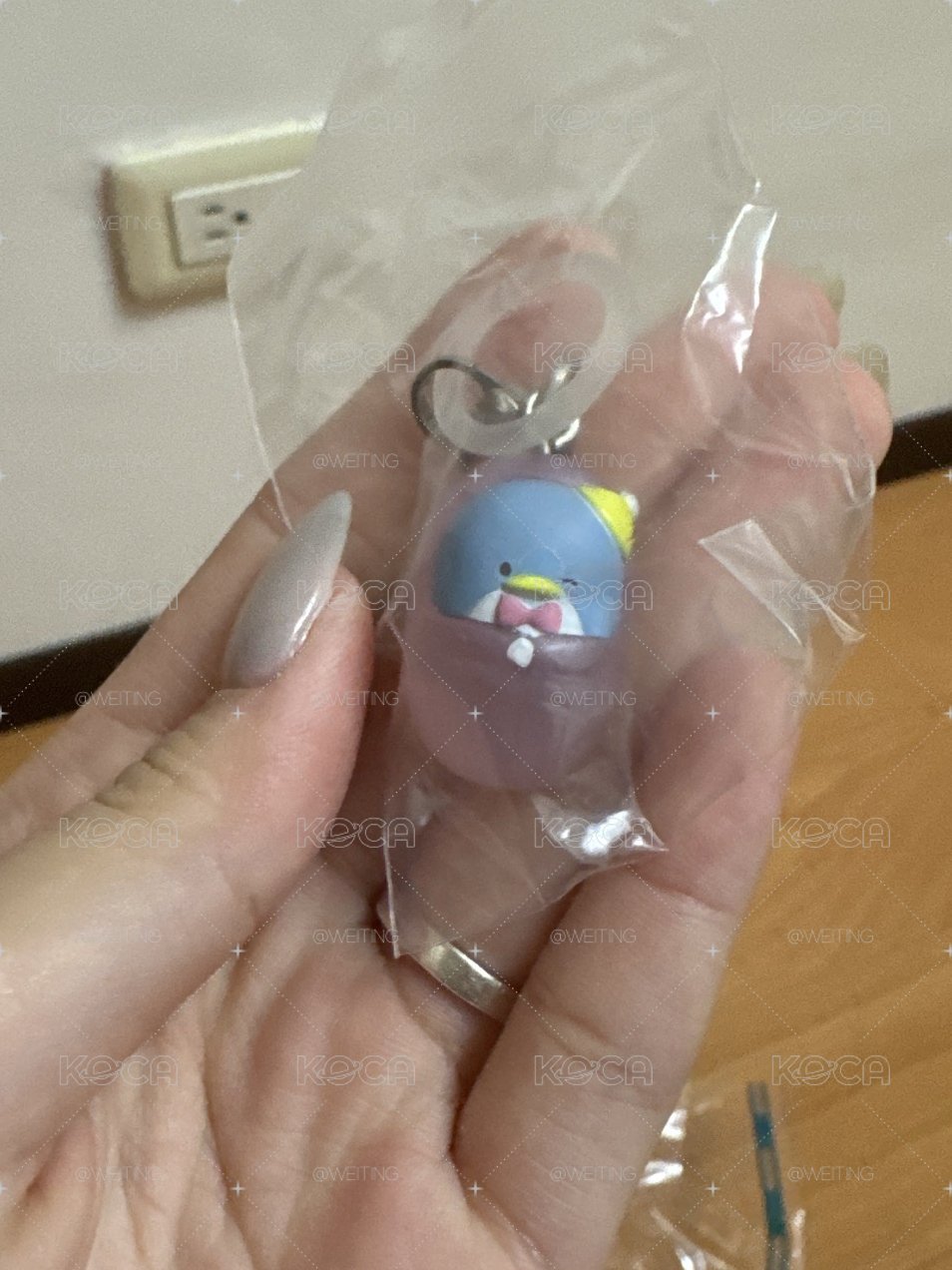 山姆企鵝睡袋吊飾