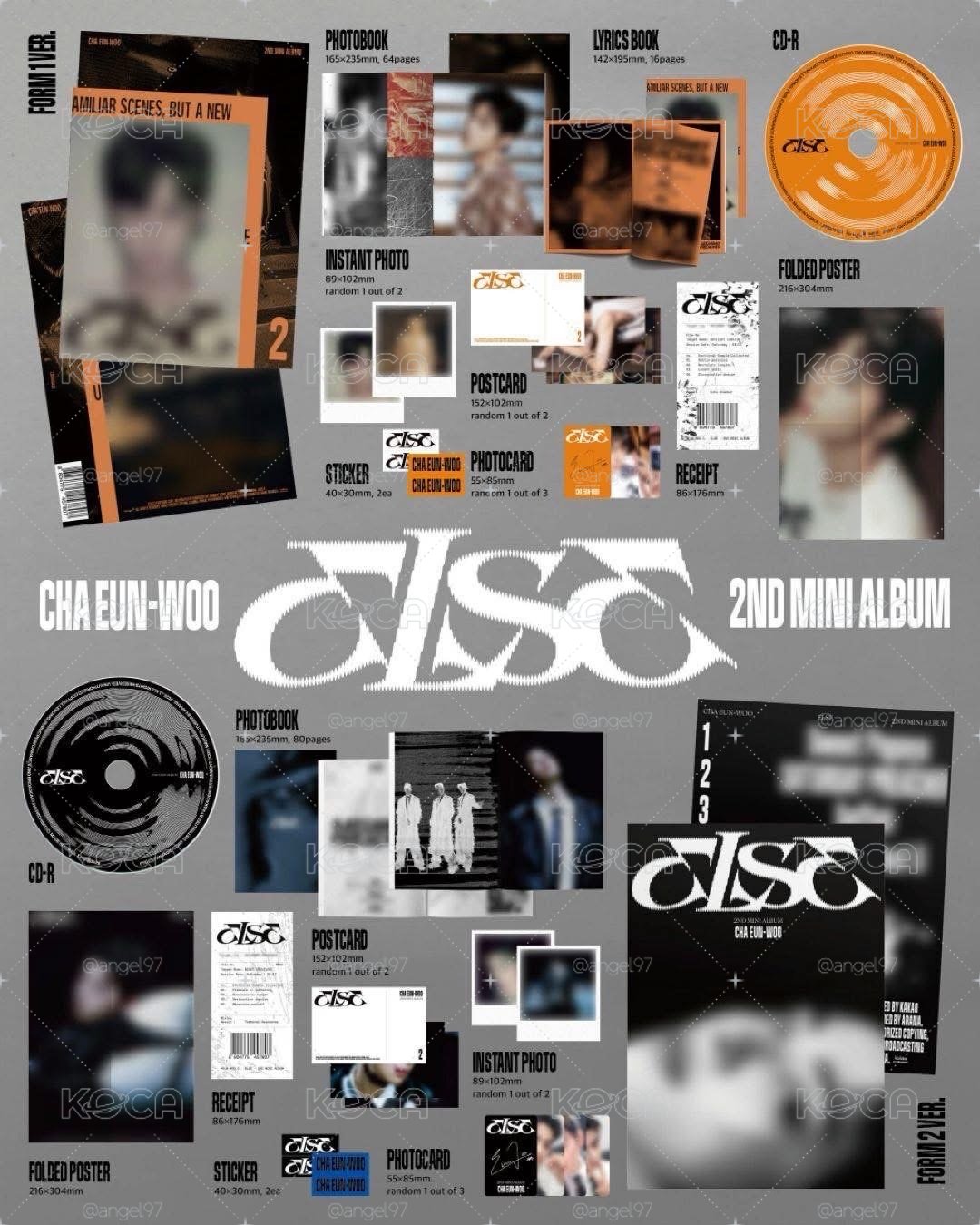 車銀優CHA EUN WOO迷你二輯ELSE
