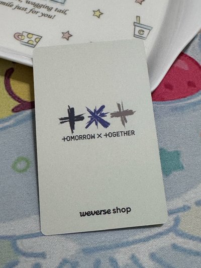 TXT 休寧凱 wvs特典卡