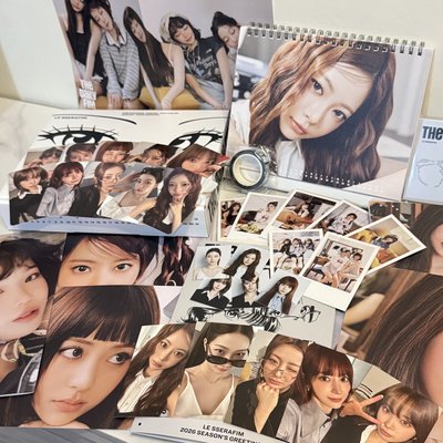 2026 LE SSERAFIM 年曆成員set