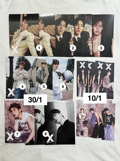 Monsta X 專卡&特典&星光卡