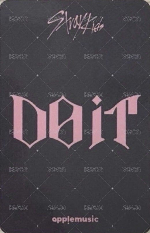 DO IT am 特典卡  背面