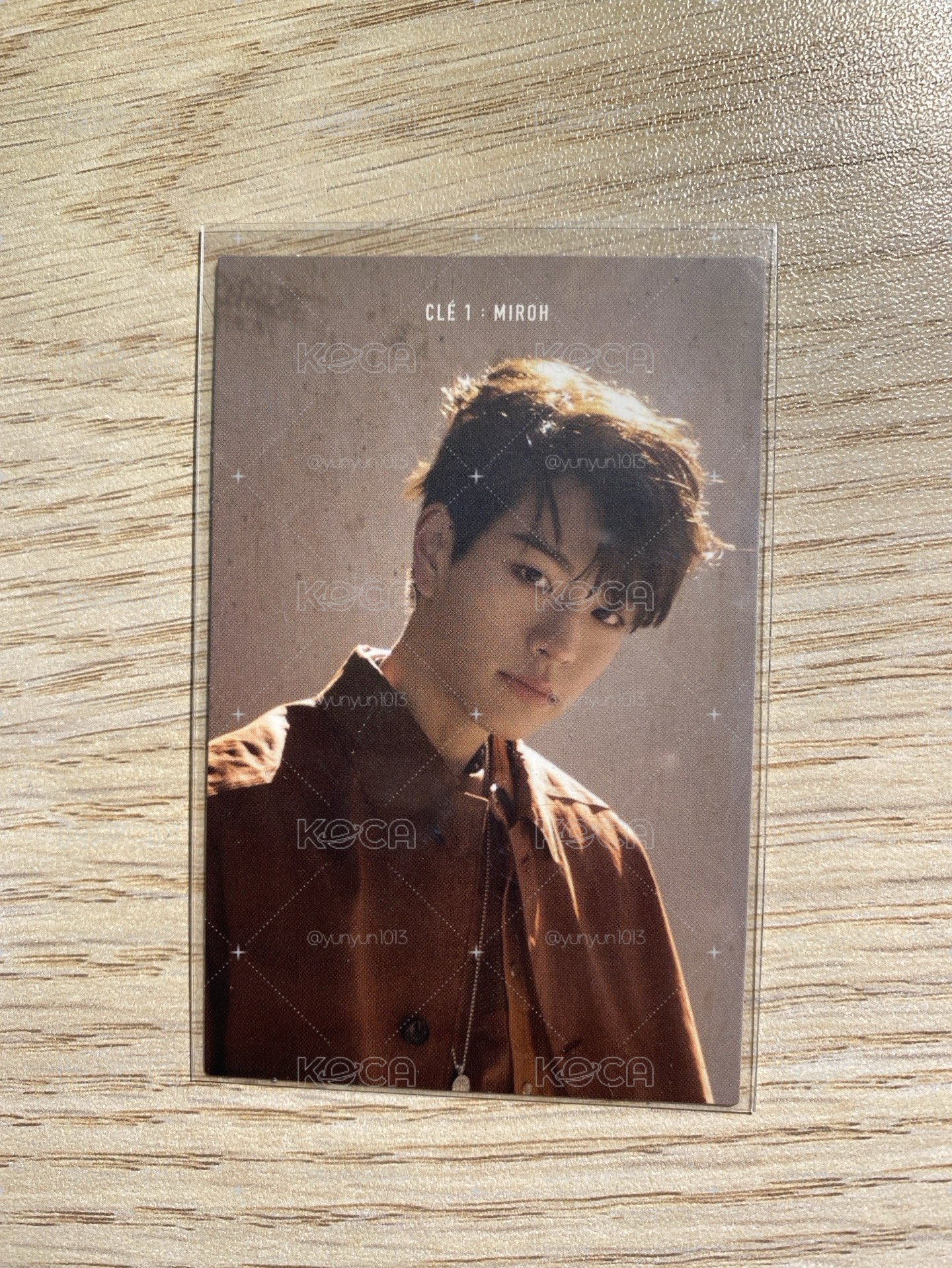玟 Clé 1 : MIROH 專輯卡 Limited ver.