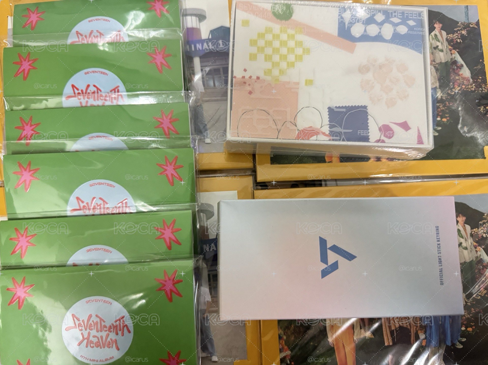SEVENTEEN 未拆專 特典 鑰匙圈